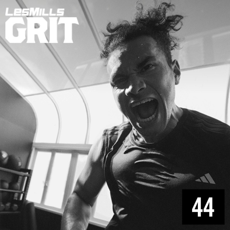 Hot Sale Les Mills Q2 2023 GRIT ATHLETIC 44 New releases AT44 DVD, CD & Notes